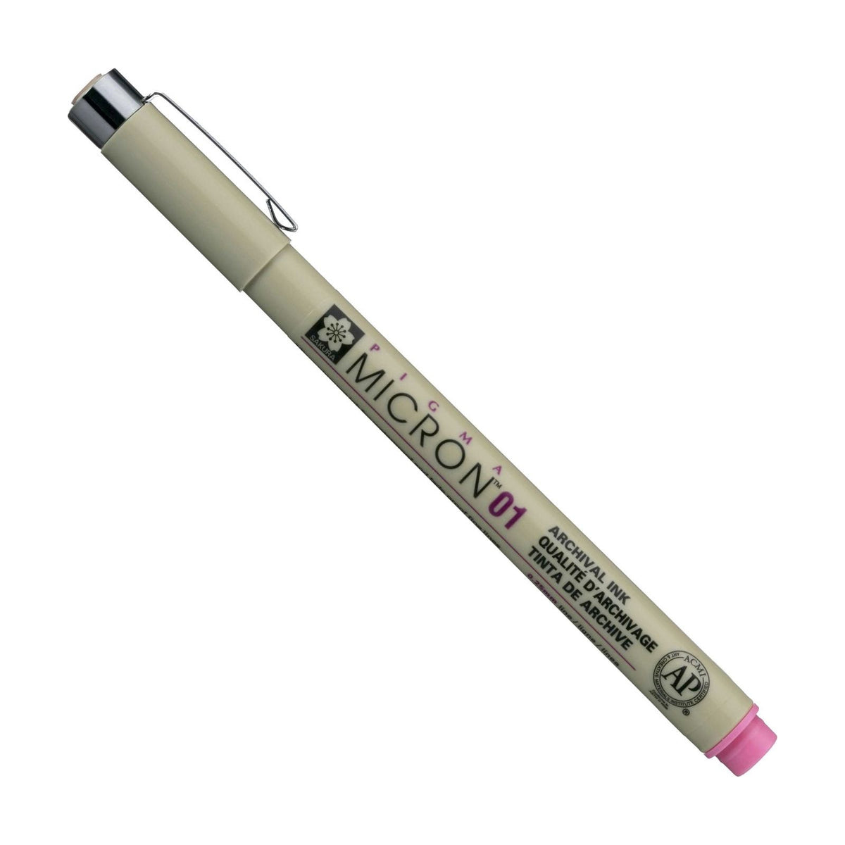 Μαρκαδόρος SAKURA Pigma Micron ροζ 0,25 – 0,50 mm