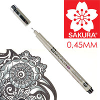 Μαρκαδορος σχεδιου SAKURA Pigma Micron BLACK | διαφορα παχη