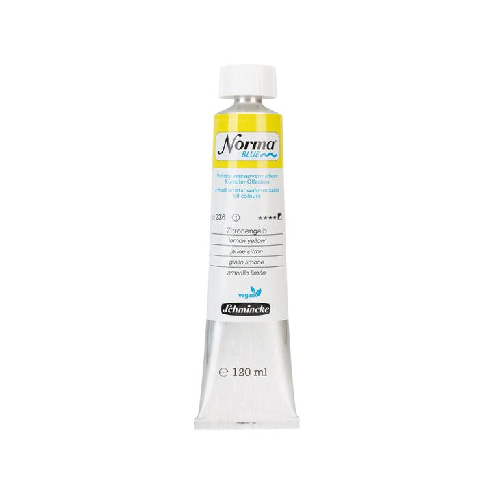 Schmincke Norma μπλε λαδομπογιές 120 ml – 236 κίτρινο λεμόνι