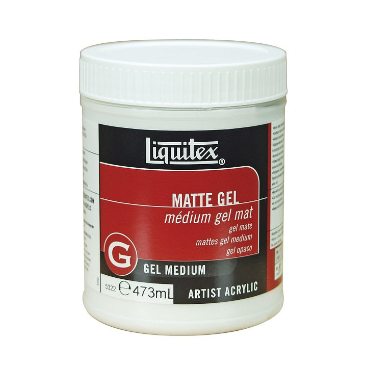Mat gel medium Liquitex 473 ml