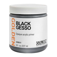 Μαύρο ακρυλικό αστάρι GOLDEN Black Gesso