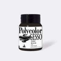 Μαύρο ακρυλικό gesso MAIMERI Polycolor 500 ml