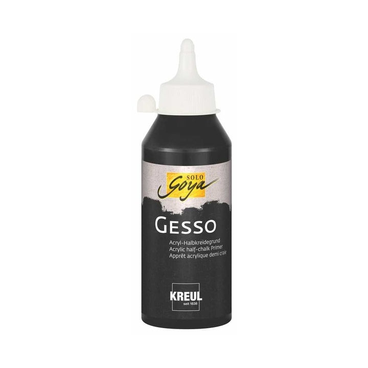 Μαύρο γκέσο για επίστρωση Solo Goya Gesso - KREUL | διάφορα μεγέθη
