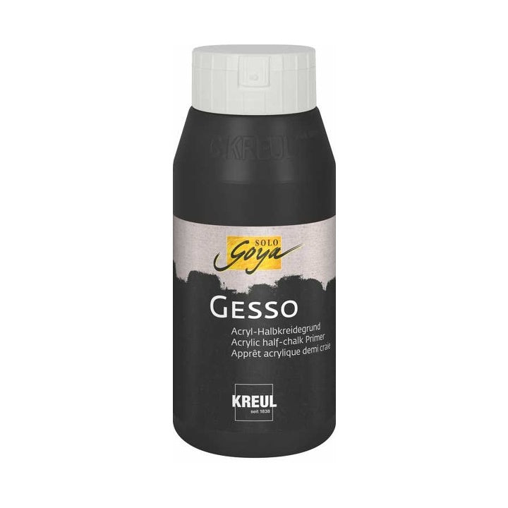 Μαύρο γκέσο για επίστρωση Solo Goya Gesso - KREUL | διάφορα μεγέθη