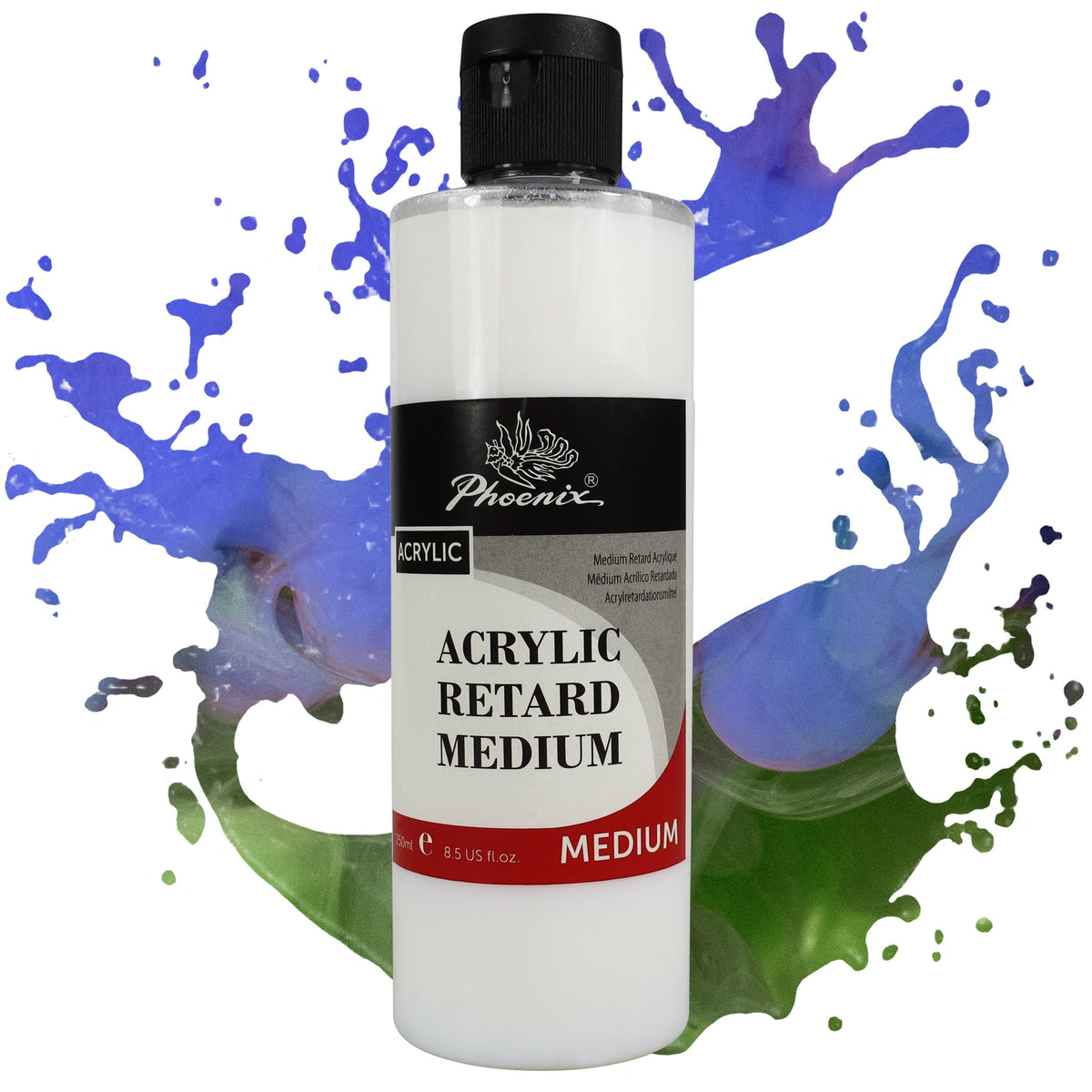 Medium επιβράδυνσης στεγνώματος ακρυλικών Phoenix 250 ml