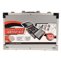 Μεγάλο σετ ζωγραφικής Daler-Rowney Complete Artist Kit - 122 τεμάχια