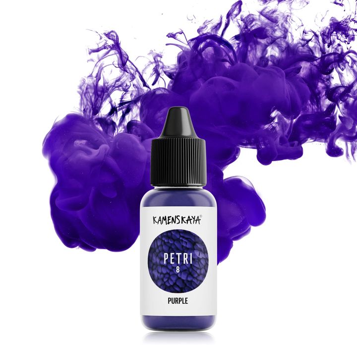 Μελάνια ρητίνης KAMENSKAYA PETRI 15ml – Petri 1 λευκό