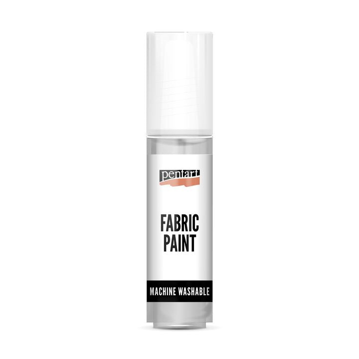 Pentart Μεταλλική υφασμάτινη μπογιά 20ml – Ασημί