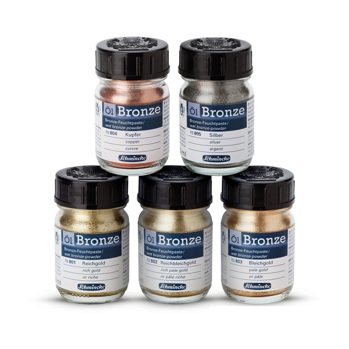 Μεταλλική σκόνη Oil-Bronze Schmincke 50 ml  | διάφορα χρώματα