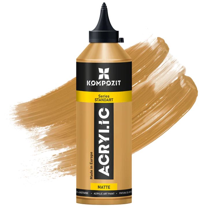 Μεταλλική ακρυλική μπογιά STANDART Kompozit 500 ml | Διάφορες αποχρώσεις