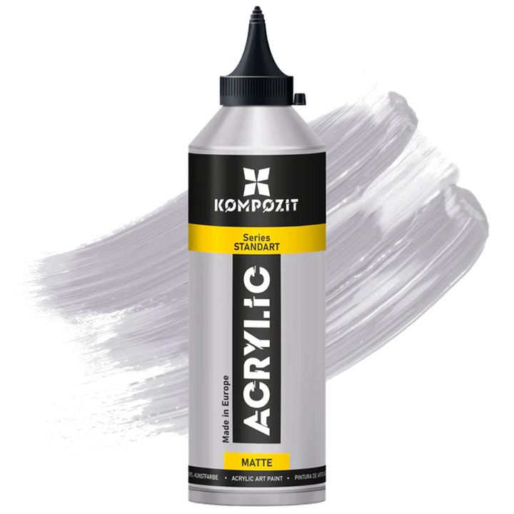Μεταλλική ακρυλική μπογιά STANDART Kompozit 500 ml | Διάφορες αποχρώσεις