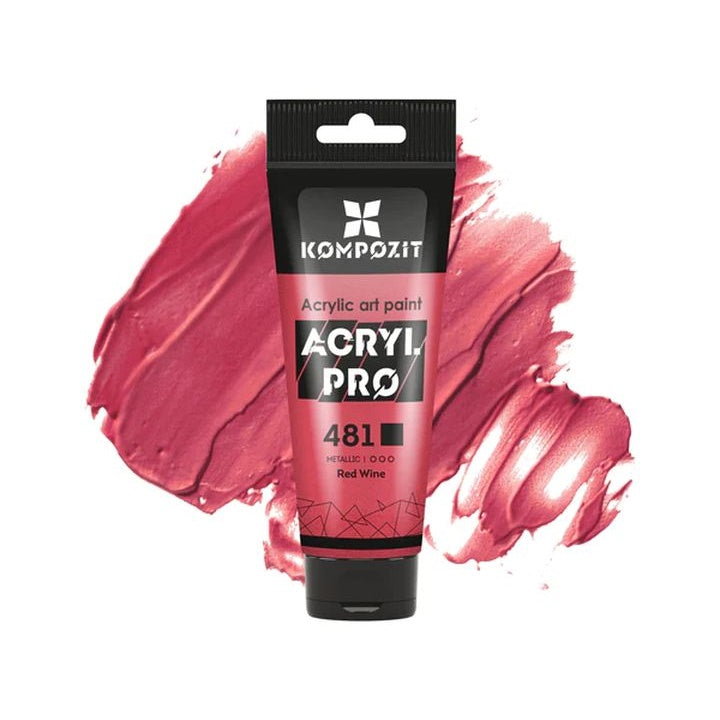 Μεταλλικό ακρυλικό χρώμα ACRYL PRO ART Composite 75 ml | διαφορετικές αποχρώσεις