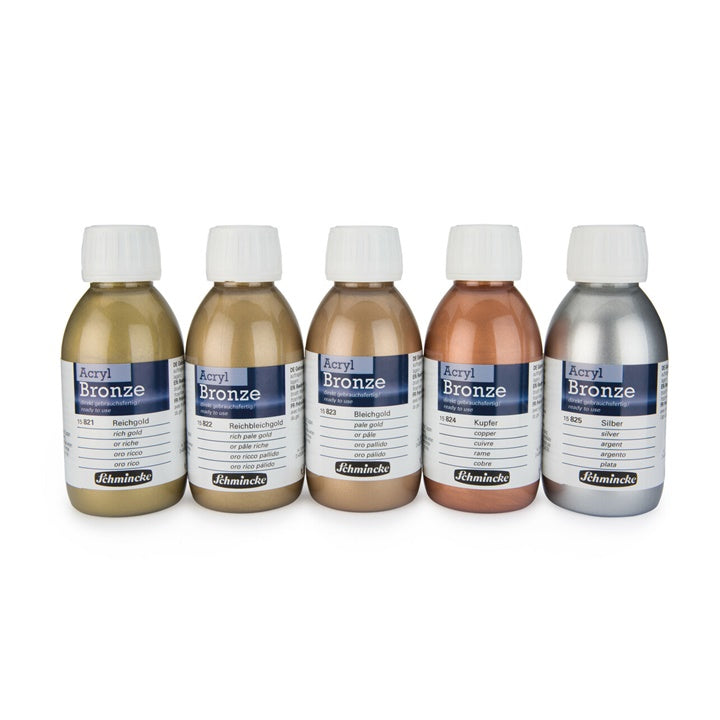 Μεταλλικό μπρονζέ Acryl-Bronze Schmincke 150 ml  | διάφορα χρώματα