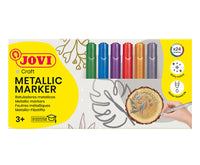 Μεταλλικοί μαρκαδόροι JOVI Jovidecor / σετ 24 τεμ - 6 αποχρώσεις