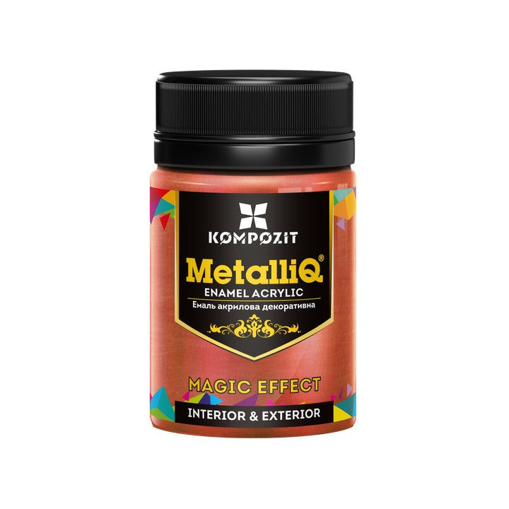 MetalliQ Kompozit Ακρυλικό χρώμα με μεταλλικό εφέ 70g | Διάφορες αποχρώσεις