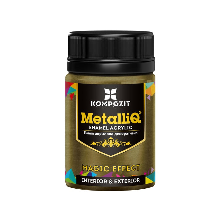 MetalliQ Kompozit Ακρυλικό χρώμα με μεταλλικό εφέ 70g | Διάφορες αποχρώσεις