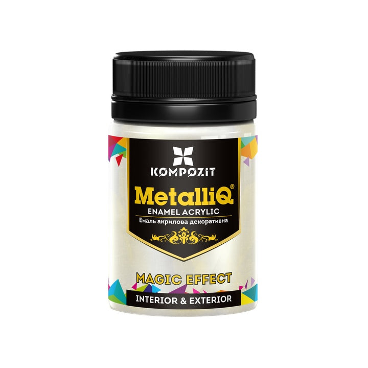 MetalliQ Kompozit Ακρυλικό χρώμα με μεταλλικό εφέ 70g | Διάφορες αποχρώσεις