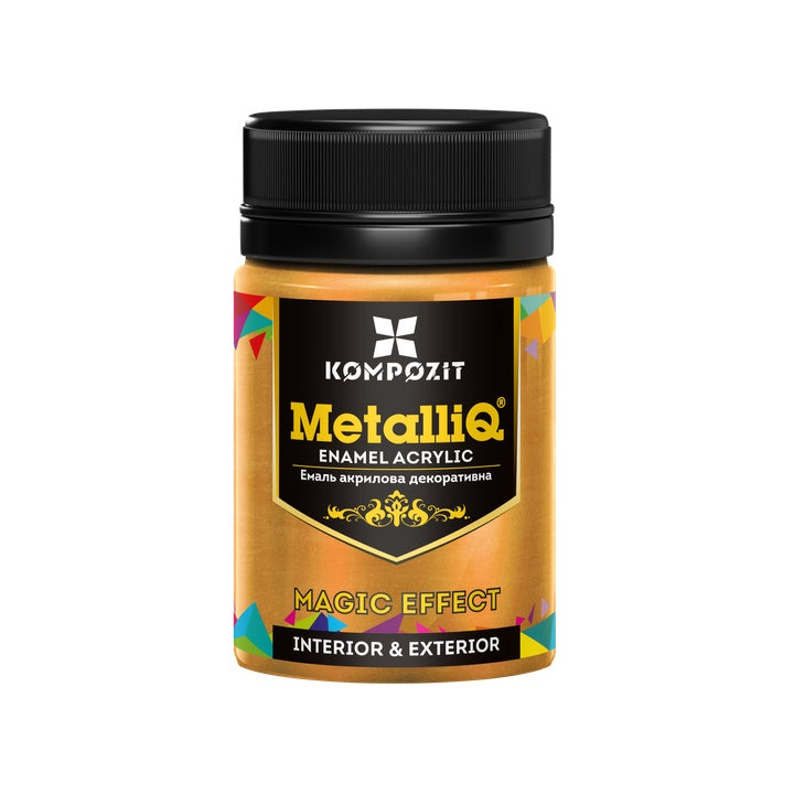 MetalliQ Kompozit Ακρυλικό χρώμα με μεταλλικό εφέ 70g | Διάφορες αποχρώσεις