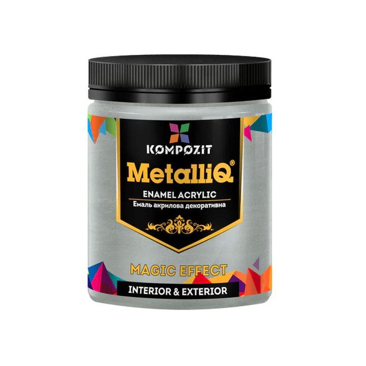 MetalliQ Σύνθετο μεταλλικό ακρυλικό χρώμα 500g | Διάφορες αποχρώσεις
