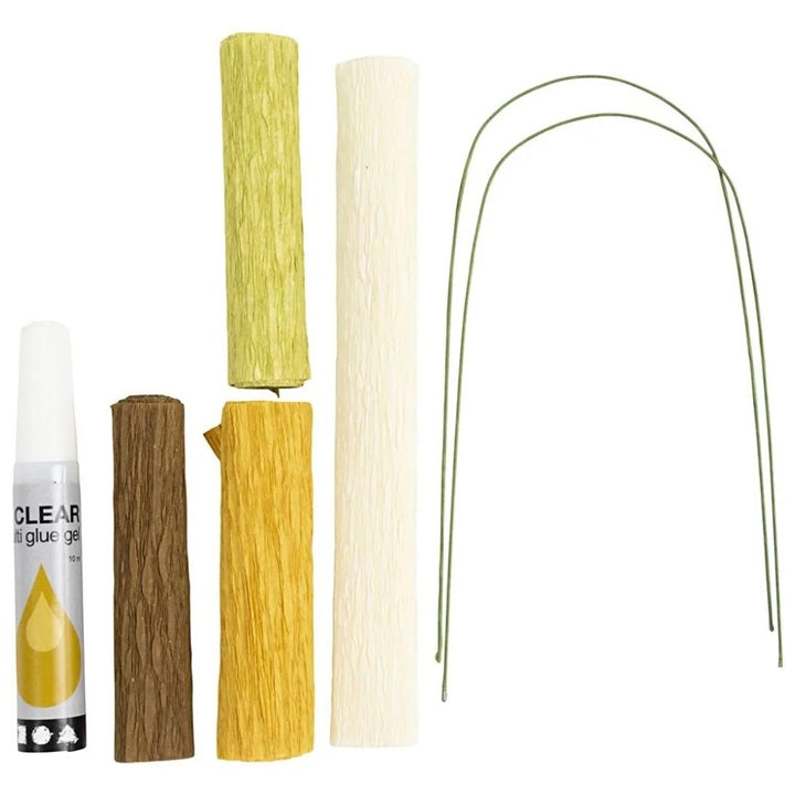 Μίνι δημιουργικό σετ | Χαρτί Crepe Magnolia Twig