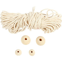 Μίνι δημιουργικό σετ Macrame νιφάδες χιονιού