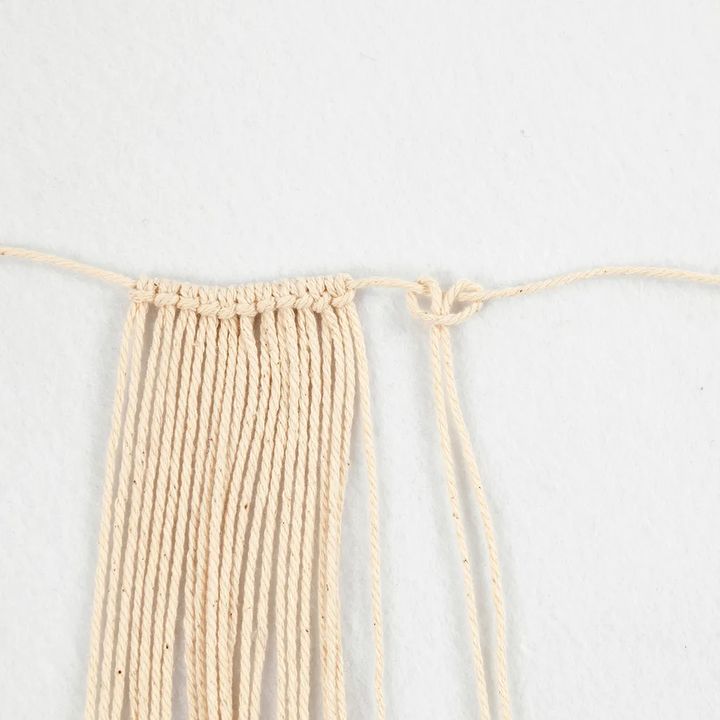 Μίνι δημιουργικό σετ Macrame νιφάδες χιονιού