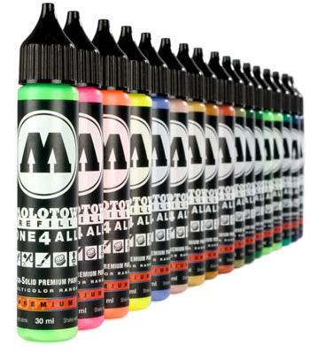 MOLOTOW ανταλλακτικο μελανι ONE4ALL - 30 ml | διάφορα χρώματα