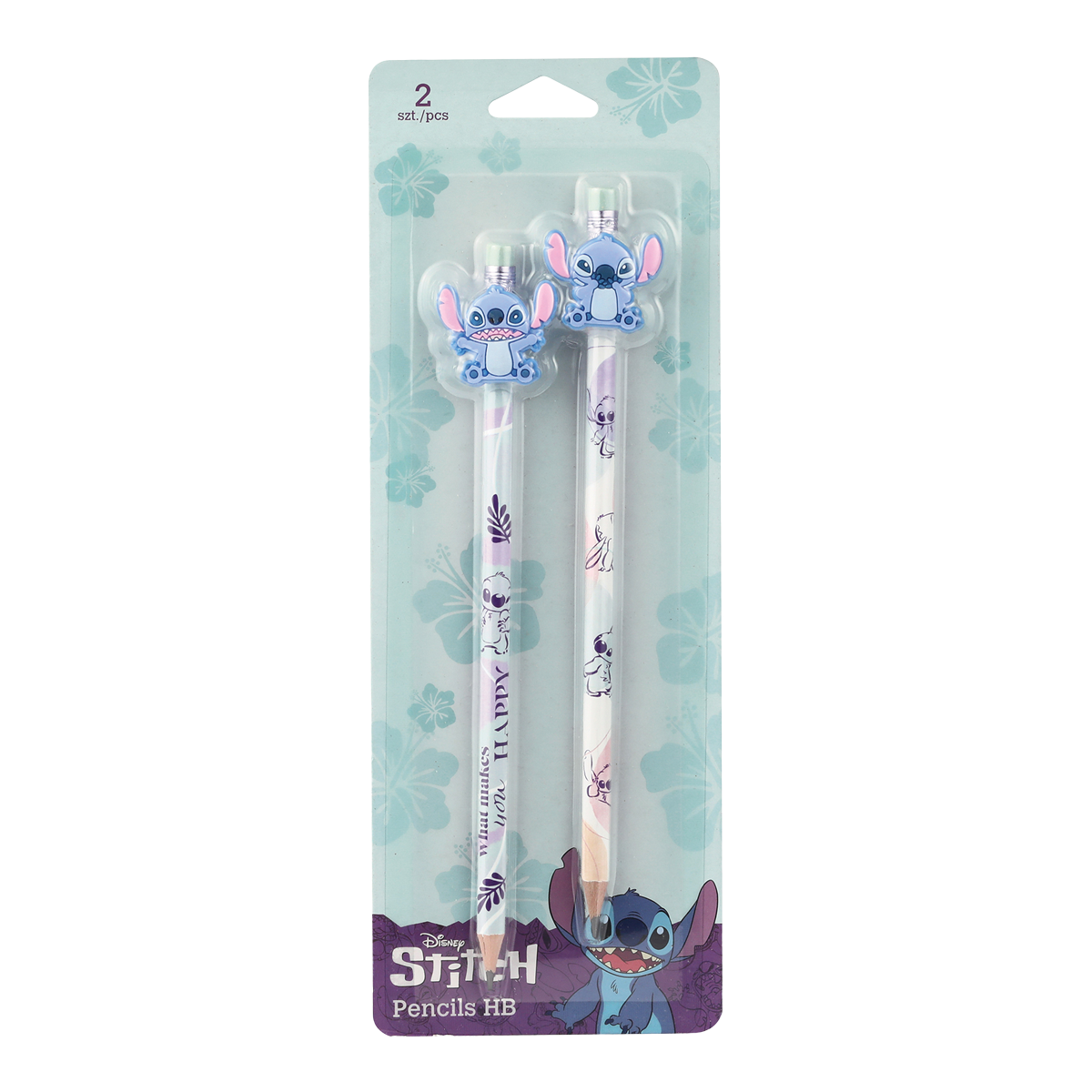 Μολύβι γραφίτη Colorino Stitch Pastel 2 με γόμα