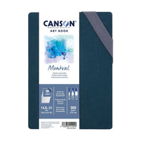 Μπλοκ ακουαρέλας ακορντεόν CANSON Montval CP 300 g/m² A5 - 18 φύλλα