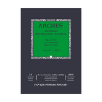 Μπλοκ ακουαρέλας ARCHES Cold Pressed φυσικό λευκό 300 g/m² - 12 φύλλα (μεγέθη A5 – A3)