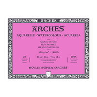 Μπλοκ ακουαρέλας ARCHES HP φυσικό λευκό 300 g/m² – 20 φύλλα