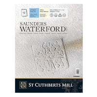 Μπλοκ ακουαρέλας CANSON Saunders Waterford CP λευκό 300 g/m² 23 x 31 cm