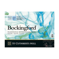 Μπλοκ ακουαρέλας CANSON St Cuthberts Bockingford 300 g/m² 12 φύλλα σπιράλ 18 – 41 cm