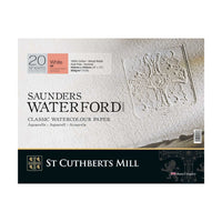Μπλοκ ακουαρέλας CANSON St Cuthberts Saunders HP 300 g/m² - 20 φύλλα - 26 51 cm