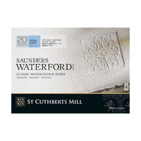 Μπλοκ ακουαρέλας CANSON St Cuthberts Saunders Waterford CP λευκό 300 g/m² 20 φύλλα – 26 – 51 cm