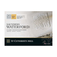 Μπλοκ ακουαρέλας CANSON St Cuthberts Saunders Waterford Rough 300 g/m² 26 – 51 cm - 20 φύλλα