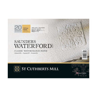 Μπλοκ ακουαρέλας CANSON St Cuthberts Saunders Waterford Rough 300 g/m² 26 – 51 cm - 20 φύλλα