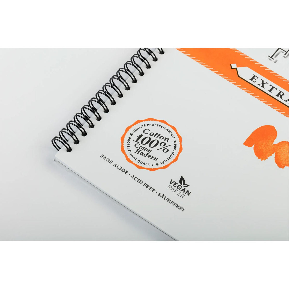Μπλοκ ακουαρέλας CLAIREFONTAINE Fontaine HP extra λευκό 300 g/m² 12 x 18 cm - 12 φύλλα