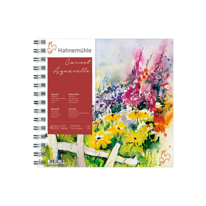 Μπλοκ ακουαρέλας HAHNEMÜHLE CARNET DE VOYAGE 19 x 20 cm
