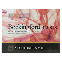 Μπλοκ ακουαρέλας St Cuthberts Mill Bockingford HP 300 g/m² 12 φύλλα – 31 – 41 cm