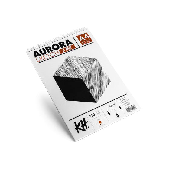Μπλοκ για σκίτσα AURORA matt [120g] - 20 φύλλα | διάφορες μορφές