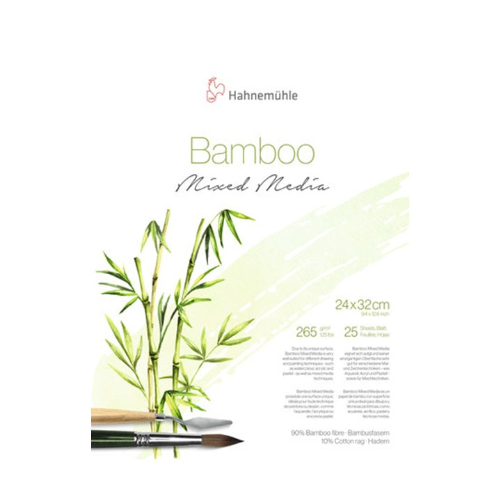 Μπλοκ μικτών μέσων BAMBOO HAHNEMÜHLE | διαφορετικές διαστάσεις