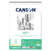 Μπλοκ σχεδίου CANSON 1557 - 120 g, 50 φύλλα