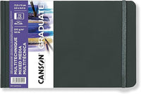 Μπλοκ σχεδίου Canson Graduate Art Book Mix Media 200 g/m², 72 φύλλα, 14 x 21,6 cm, σκληρό εξώφυλλο