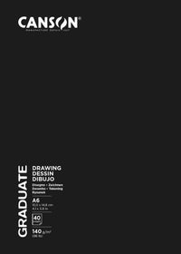 Μπλοκ σχεδίου Canson Graduate Art Book Sketch & Draw 140 g/m² A6 40 φύλλα με σκληρό εξώφυλλο