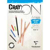 Μπλοκ σχεδίου Clairefontaine Cray'On