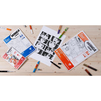 Μπλοκ σχεδίου Manga Layout CLAIREFONTAINE 100 g/m² A5 – A3 - 50 φύλλα