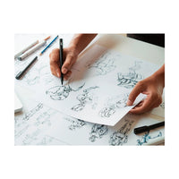 Μπλοκ σχεδίου Manga Layout CLAIREFONTAINE 100 g/m² A5 – A3 - 50 φύλλα