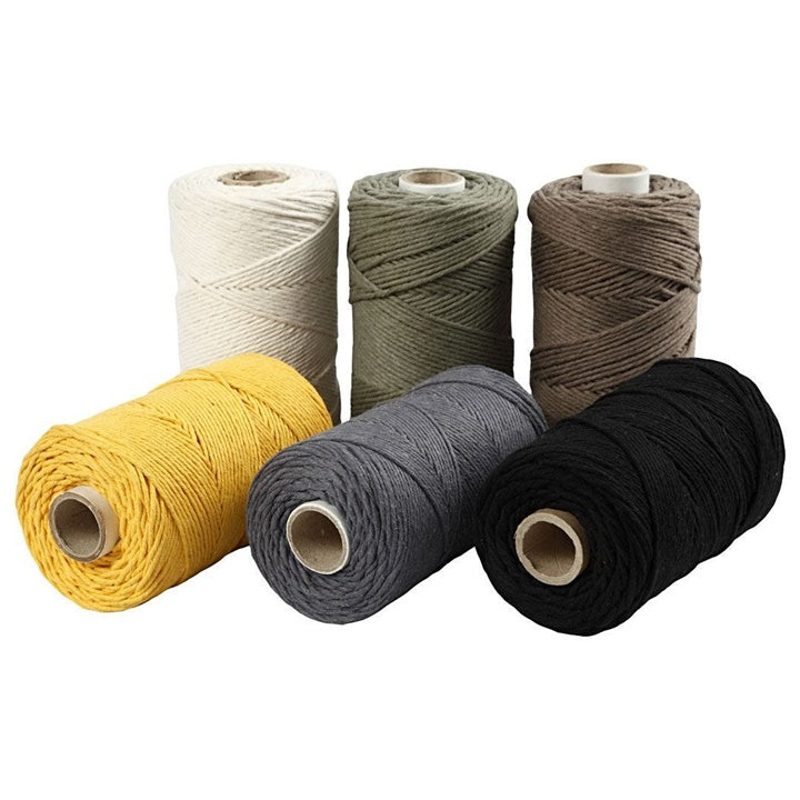 Νήμα macrame 2 mm x 198 m | επιλέξτε χρώμα