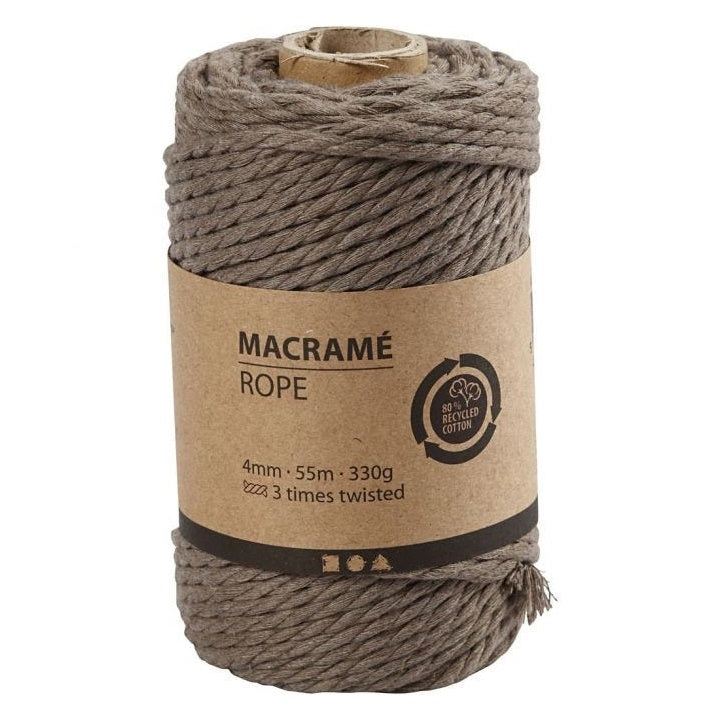 Νήμα macrame 4 mm x 55 m | επιλέξτε χρώμα